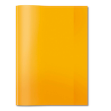 Artikelbild 1 für HERMA Heftumschlag transparent orange Kunststoff DIN A4, Artikelnummer 757274