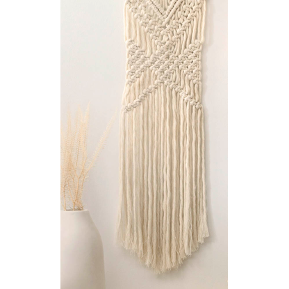 Artikelbild 2 für folia Makramee-Set Boho natur, rosé, Artikelnummer 963597