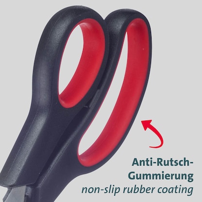 Artikelbild 4 für WESTMARK Papierschere schwarz-rot 21,0 cm, Artikelnummer 996379