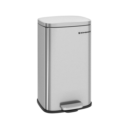 Artikelbild 21 für SONGMICS Mülleimer 30,0 l silber, Artikelnummer 291557