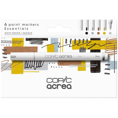 Artikelbild 2 für COPIC® acrea Essentials Layoutmarker-Set farbsortiert 0,8 mm, 6 St., Artikelnummer 606818