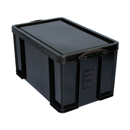 Artikelbild 4 für Really Useful Box Aufbewahrungsbox 64,0 l schwarz 71,0 x 44,0 x 31,0 cm, Artikelnummer 639757