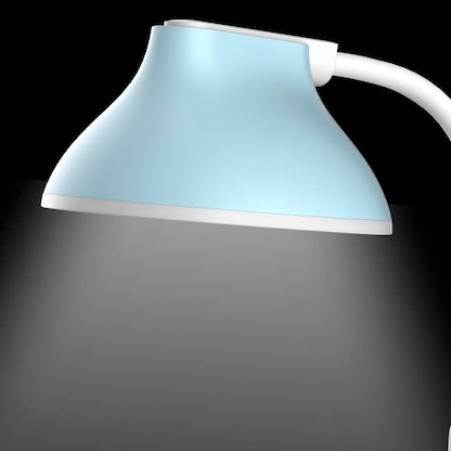 Artikelbild 5 für Hansa Twinkel Schreibtischlampe hellblau 8 W, Artikelnummer 496218