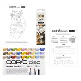 Artikelbild 1 für COPIC® Ciao 2D Pet Palette Starter Layoutmarker-Set farbsortiert 1,0 + 6,0 mm, 1 Set, Artikelnummer 606709