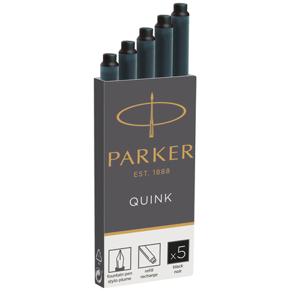 Artikelbild 4 für PARKER 1950382 Tintenpatronen für Füller schwarz 5 St., Artikelnummer 426517
