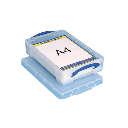 Artikelbild 3 für Really Useful Box Aufbewahrungsbox 4,0 l transparent 39,5 x 25,5 x 8,8 cm, Artikelnummer 253831