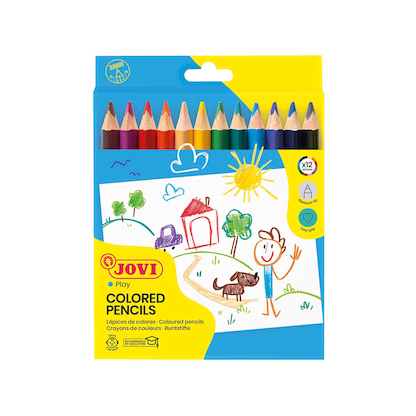 Artikelbild 4 für JOVI Buntstifte farbsortiert, 12 St., Artikelnummer 321717
