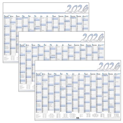 Artikelbild 2 für 3 Jahresplaner österreichisches Kalendarium abwischbar Extra 2026, Artikelnummer 550378