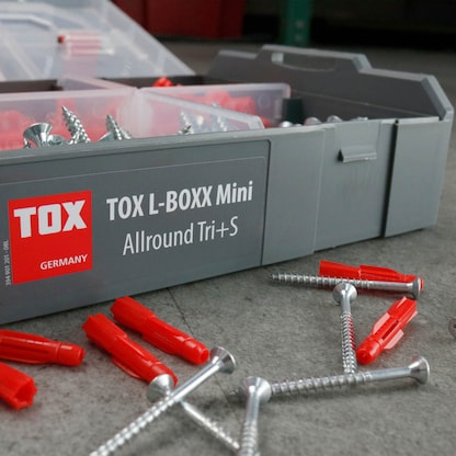 Artikelbild 4 für TOX L-BOXX TRI Micro Allround 094900201 Universaldübel-Sortiment, 266-teilig, Artikelnummer 560013