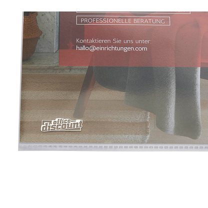 Artikelbild 6 für 100 office discount Sichthüllen DIN A4 glasklar glatt 0,12 mm, Artikelnummer 780775