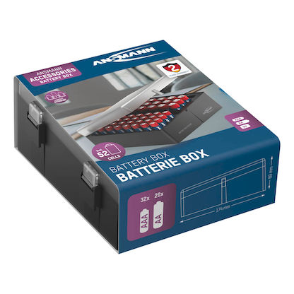 Artikelbild 2 für ANSMANN Batterien-Set 52er-Box Micro AAA, Mignon AA 1,5 V, Artikelnummer 629267