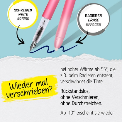 Artikelbild 5 für ONLINE® magiXX Sweet Love Patronenfüller rosa M (mittel), Artikelnummer 709202