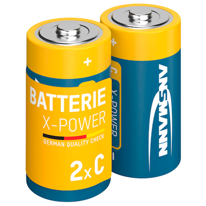Artikelbild für 2 ANSMANN Batterien X-POWER Baby C 1,5 V, Artikelnummer 584961