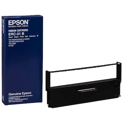 Artikelbild 12 für EPSON ERC31B - S015369 schwarz Farbband, 1 St., Artikelnummer 570036