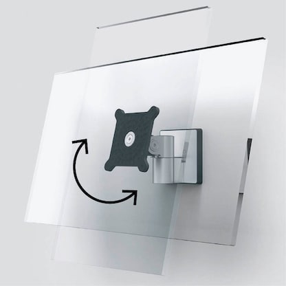 Artikelbild 5 für DURABLE Monitor-Halterung 508923 silber für 1 Monitor, Wandhalterung, Artikelnummer 202552