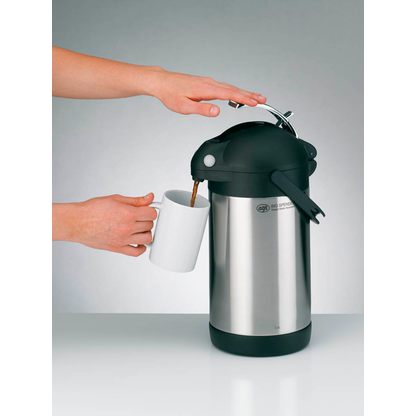 Artikelbild 8 für alfi Pumpkanne BIG SPENDER TT schwarz, silber 2,2 l, Artikelnummer 482139