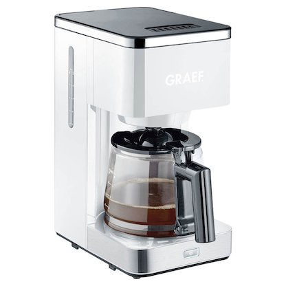 Artikelbild 2 für GRAEF FK401 Kaffeemaschine weiß, 10 -15 Tassen, Artikelnummer 493266