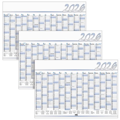 Artikelbild 17 für 3 Jahresplaner abwischbar Jumbo 2026, Artikelnummer 550388