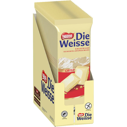 Artikelbild 18 für Nestlé Weisse Crisp Schokolade 18x 90,0 g, Artikelnummer 613283