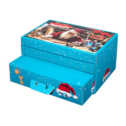 Artikelbild 7 für makita Adventskalender 2025, 24 Makita Überraschungen bestehend aus hochwertigem Werkzeug & Zubehör, Artikelnummer 504193