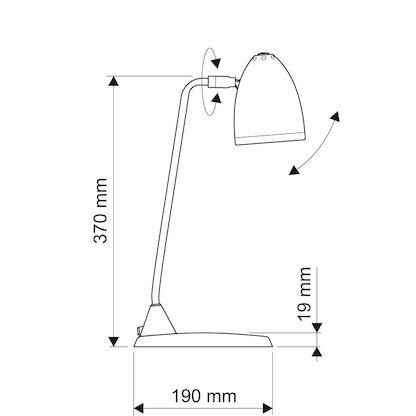 Artikelbild 3 für MAUL MAULstarlet LED-Schreibtischlampe weiß 3 W, Artikelnummer 388583