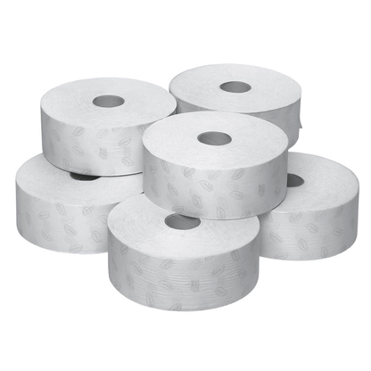 Artikelbild 2 für TORK Jumbo-Toilettenpapier T1 Premium Soft 2-lagig Recyclingpapier, 6 Rollen, Artikelnummer 207118
