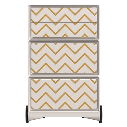 Artikelbild 3 für PAPERFLOW easyBox Classic Chic Rollcontainer weiß, bunt 4 Auszüge 39,0 x 43,6 x 64,2 cm, Artikelnummer 214906