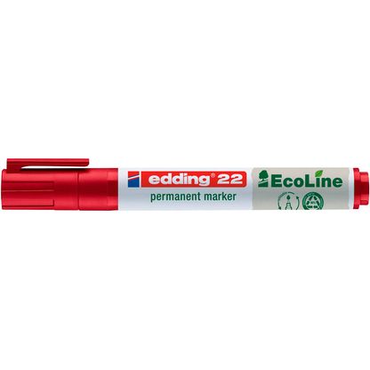 Artikelbild 4 für edding 22 EcoLine Permanentmarker farbsortiert 1,0 - 5,0 mm, 4 St., Artikelnummer 345413