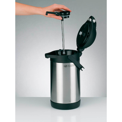 Artikelbild 9 für alfi Pumpkanne BIG SPENDER TT schwarz, silber 2,2 l, Artikelnummer 482139