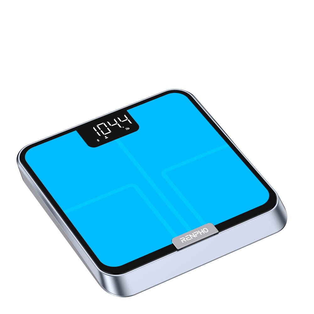 RENPHO Personenwaage PEU-R A017 Elis Chroma Smart Scale silber für max ...