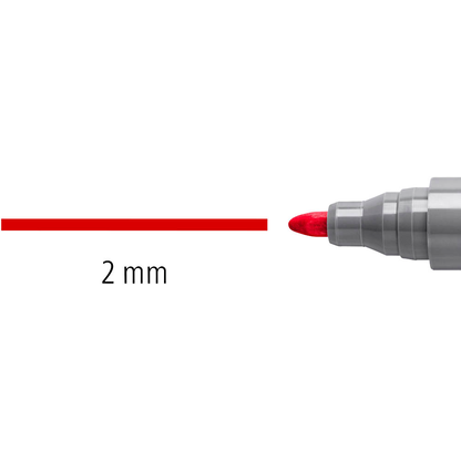 Artikelbild 4 für STAEDTLER 356 WP8 X Flipchart-Marker farbsortiert 2,0 mm, 8 St., Artikelnummer 381717