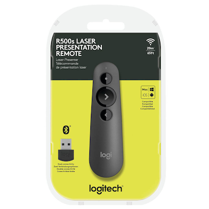 Artikelbild 2 für Logitech Presenter R500s, roter Laser, Artikelnummer 683841
