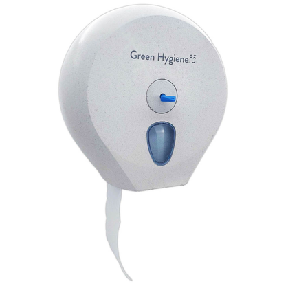 Artikelbild 16 für Green Hygiene® Toilettenpapierspender RIESENRAD weiß-meliert Kunststoff, Artikelnummer 201796