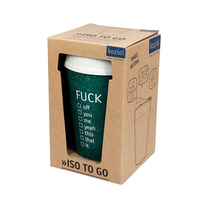 Artikelbild 2 für koziol Isolierbecher ISO TO GO grün 400,0 ml, Artikelnummer 375099
