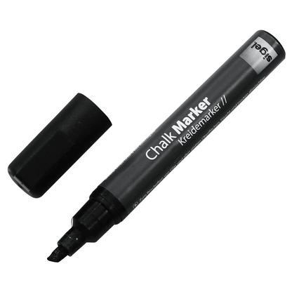 Artikelbild 18 für SIGEL Kreidemarker schwarz 1,0 - 5,0 mm, 1 St., Artikelnummer 537902