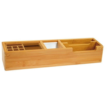 Artikelbild 23 für WEDO Schreibtisch-Organizer Bambus braun Bambus 4 Fächer 31,8 x 6,8 x 6,0 cm, Artikelnummer 260099