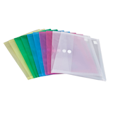 Artikelbild 1 für 10 FolderSys Dokumententaschen DIN A4 farbsortiert glatt 0,20 mm, Artikelnummer 585182