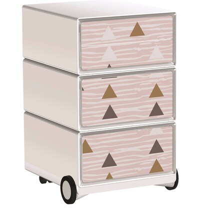 Artikelbild 12 für PAPERFLOW easyBox Classic Chic Rollcontainer weiß, bunt 4 Auszüge 39,0 x 43,6 x 64,2 cm, Artikelnummer 215719