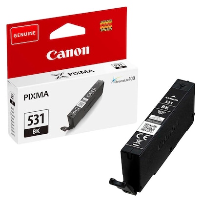 Artikelbild 13 für Canon CLI-531 BK schwarz Druckerpatrone, Artikelnummer 362586