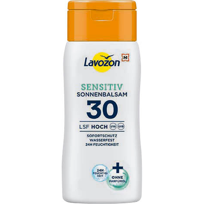 Artikelbild für Lavozon LSF 30 Hoch Sensitiv Sonnencreme 200 ml, Artikelnummer 323438