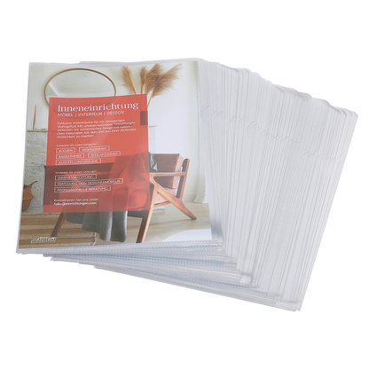 Artikelbild 5 für 100 office discount Sichthüllen DIN A4 glasklar glatt 0,12 mm, Artikelnummer 780775