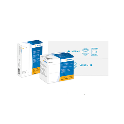 Artikelbild 2 für 1.000 HERMA Frankieretiketten 4319 weiß 163,0 x 45,0 mm, Artikelnummer 144097