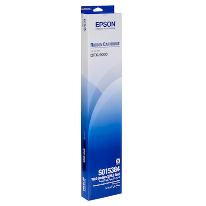 Artikelbild 2 für EPSON S015384 schwarz Farbband, 1 St., Artikelnummer 889182