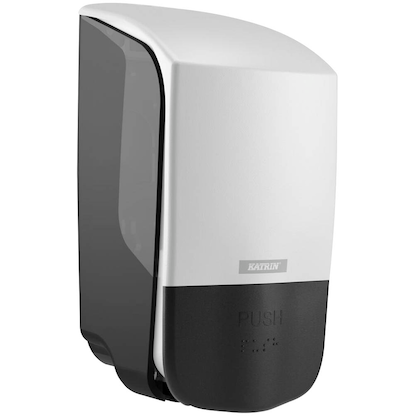 Artikelbild für KATRIN Seifenspender 77335 weiß Kunststoff 0,5 l, Artikelnummer 362386