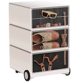 Artikelbild 1 für PAPERFLOW easyBox Classic Chic Rollcontainer weiß, bunt 4 Auszüge 39,0 x 43,6 x 64,2 cm, Artikelnummer 215556