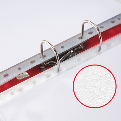 Artikelbild 13 für 100 Esselte Prospekthüllen DIN A4 transparent genarbt 0,09 mm, Artikelnummer 864371