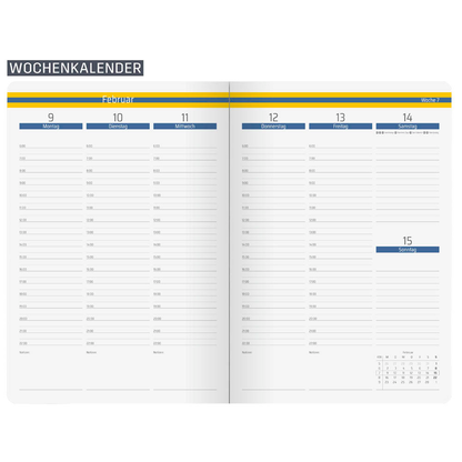 Artikelbild 4 für SIGEL Buchkalender Conceptum 2026 blau, Artikelnummer 568208