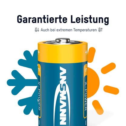 Artikelbild 7 für 2 ANSMANN Batterien X-POWER Baby C 1,5 V, Artikelnummer 584961