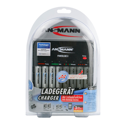 Artikelbild 3 für ANSMANN Powerline 8 Akku-Ladegerät, Artikelnummer 224461