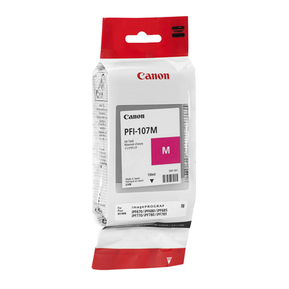 Artikelbild 2 für Canon PFI-107 M magenta Druckerpatrone, Artikelnummer 236070